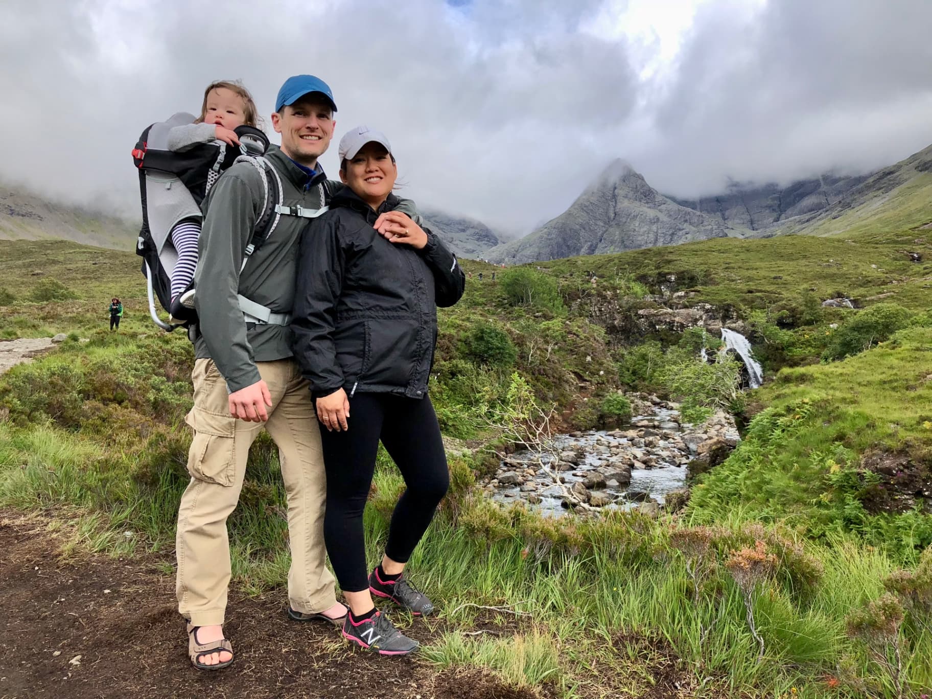 The Horner family on the Isle of Skye, 2018