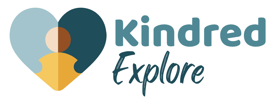 Kindred Explore logo — family-friendly favourites verified by parents
